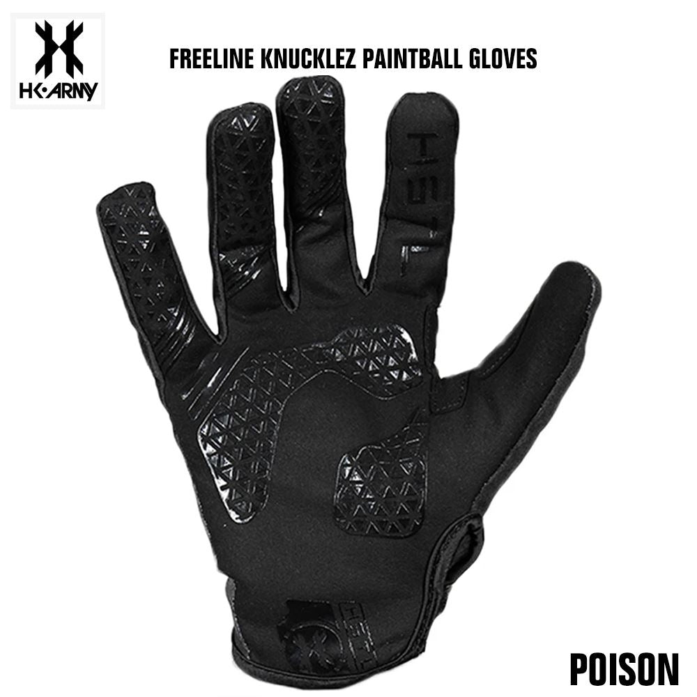 HK Army Freeline Knucklez Paintball Gloves - Poison