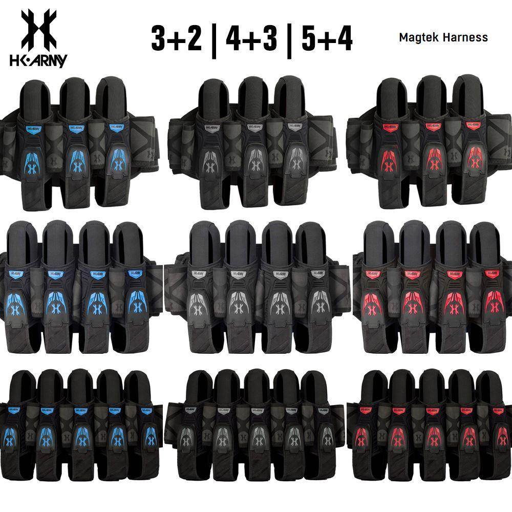HK Army Magtek Paintball Harness Pod Pack 3+2 | 4+3 | 5+4 - PaintballDeals.com