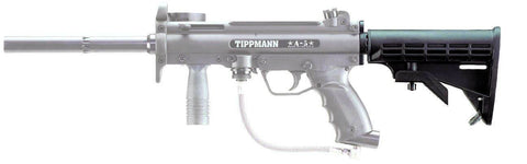 Tippmann A-5 Collapsible Stock - Black