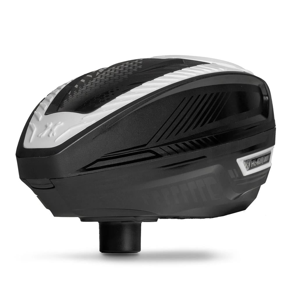 CLEARANCE HK Army TFX 3.0 Electronic Paintball Loader - 22+ BPS - Black/White