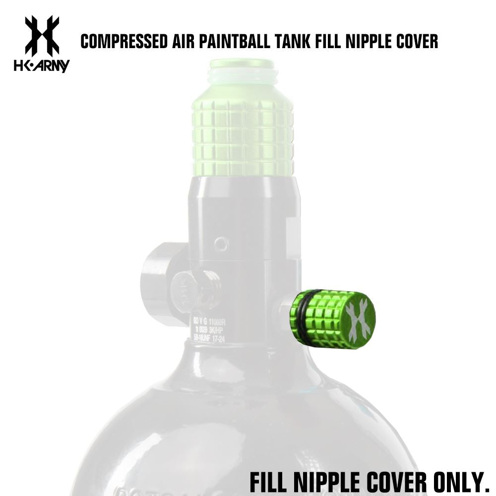 HK Army Compressed Air Paintball Tank Fill Nipple Cover