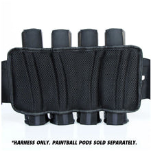 CLEARANCE HK Army HSTL Line Paintball Harness 4+3 Pod Pack - Black
