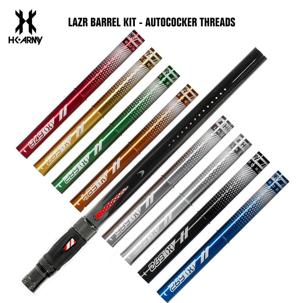 HK Army LAZR Paintball Barrel Kit - Autococker Threads - PaintballDeals.com