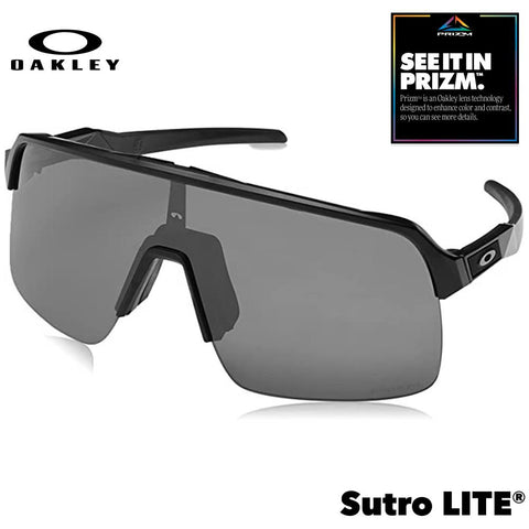Oakley Sutro LITE Men's Sunglasses - Matte Black w/ PRIZM Black Lenses