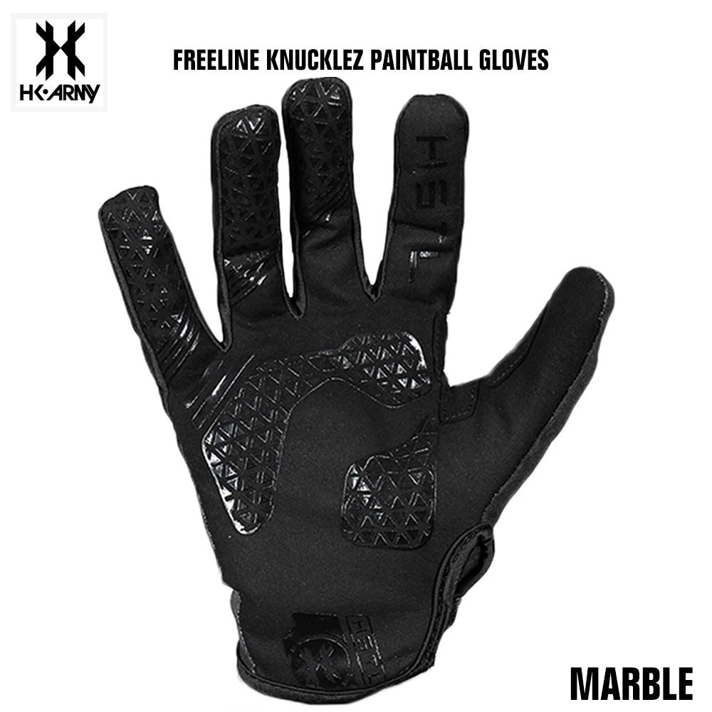 HK Army Freeline Knucklez Paintball Gloves - Marble