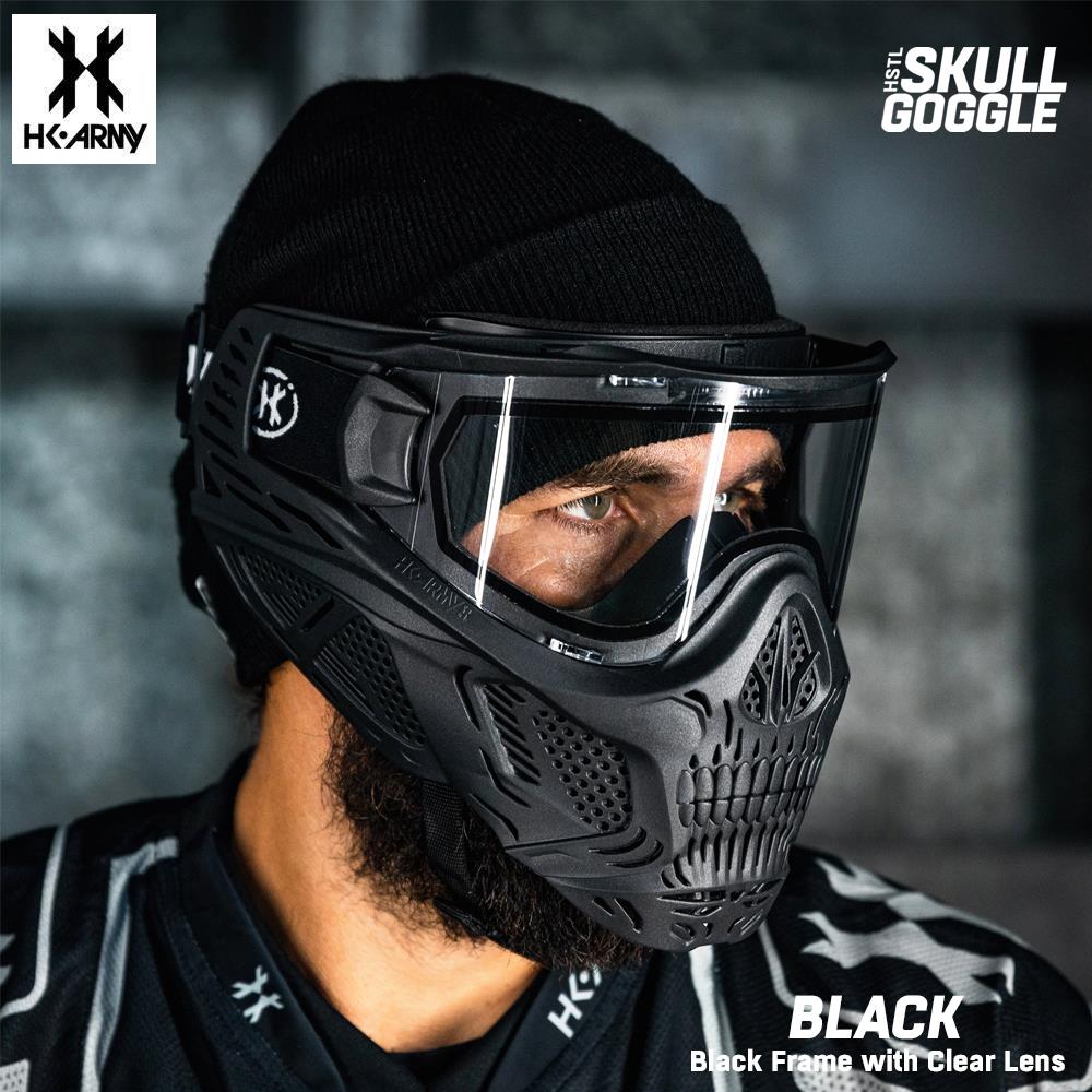 HK Army HSTL SKULL Goggle Paintball Airsoft Mask with Thermal Anti-Fog Lens