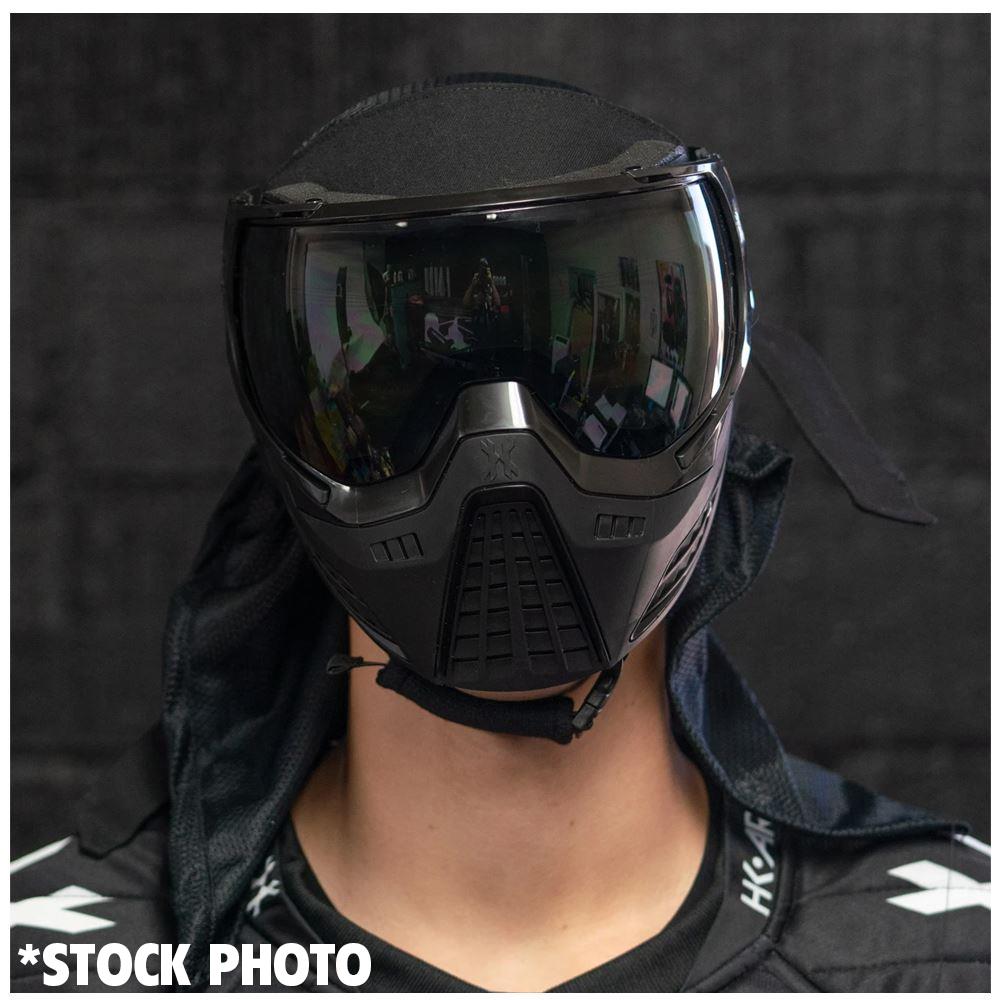 CLEARANCE - HK Army KLR Thermal Paintball Mask Goggle - Onyx Black / Black - OPEN BOX