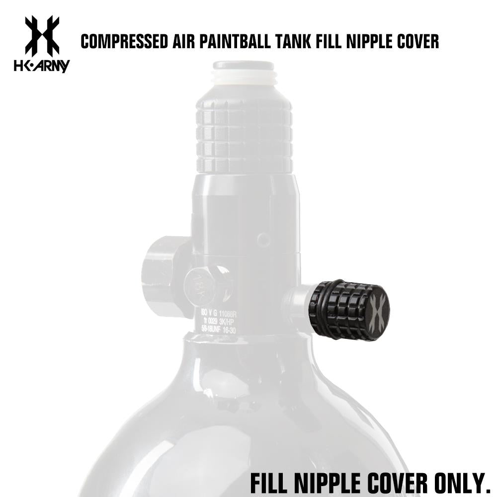HK Army Compressed Air Paintball Tank Fill Nipple Cover