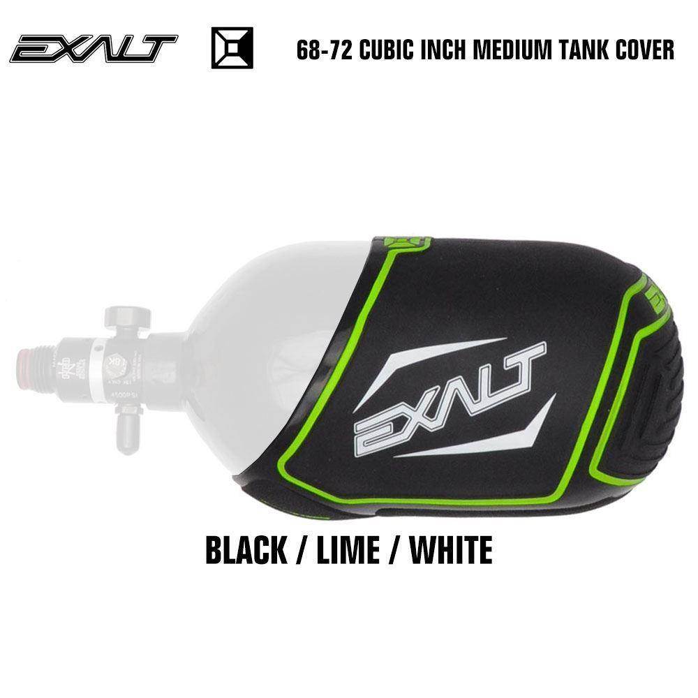 Exalt 68-72 Cubic Inch Compressed Air HPA Medium Paintball Tank Cover - PaintballDeals.com