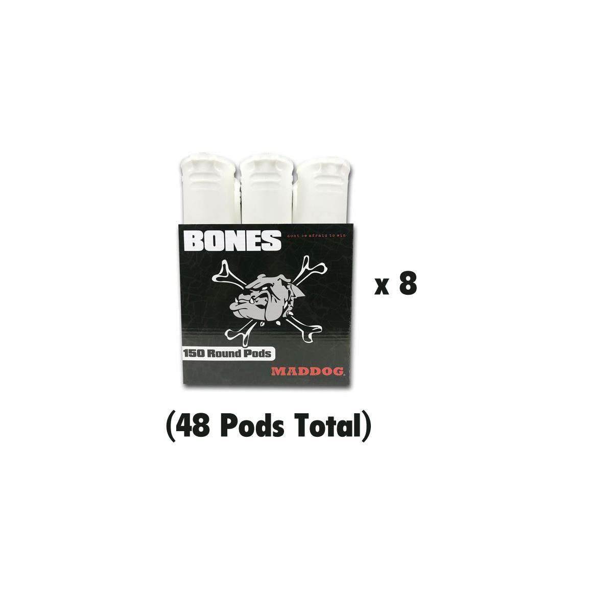 Maddog 150 Round BONES Paintball Pods