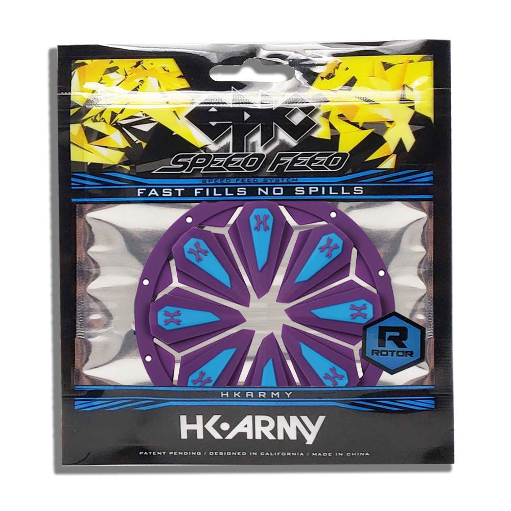 Dye LT-R Electronic Paintball Loader with HK Army Epic Speed Feed