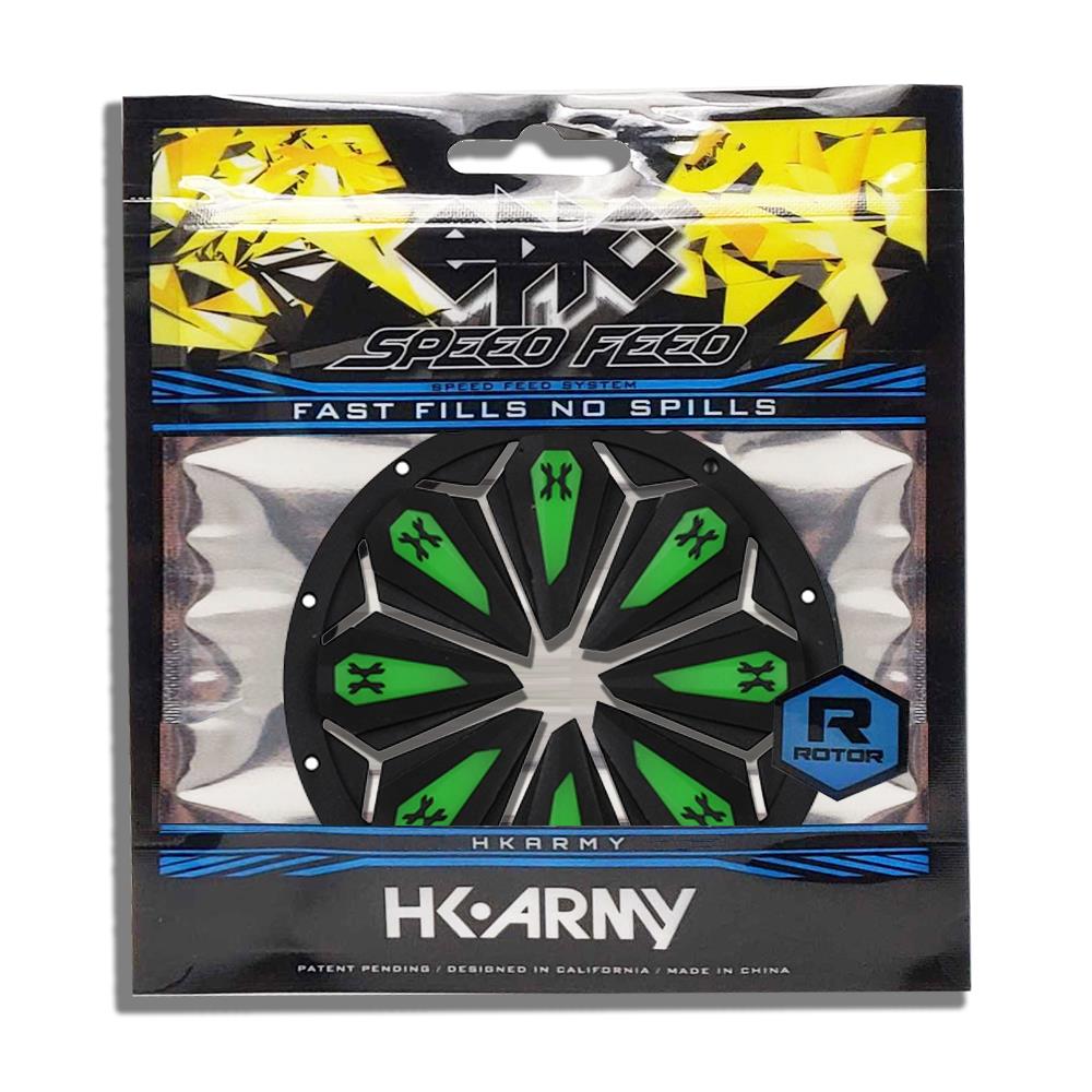 Dye LT-R Electronic Paintball Loader with HK Army Epic Speed Feed