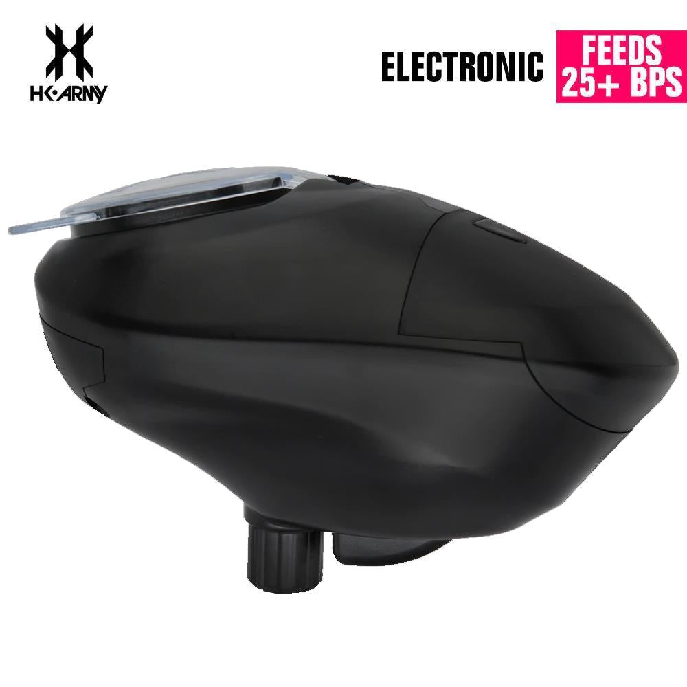 HK Army Speed Electronic Paintball Loader with Epic Speed Feed - 25+ BPS