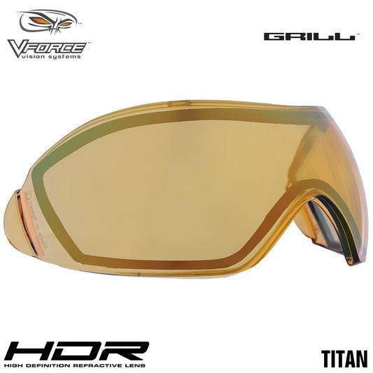 V-Force Grill Paintball Mask Replacement Anti-Fog HDR Thermal Lens