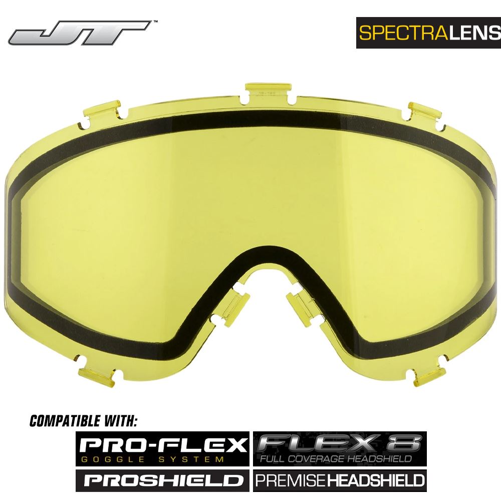JT Spectra Paintball Mask Dual-Pane Thermal Replacement Lens