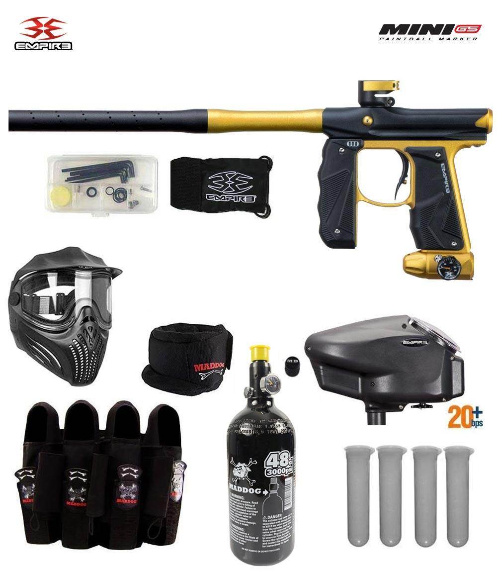 Empire Mini GS Tournament Elite Paintball Gun Package B - PaintballDeals.com