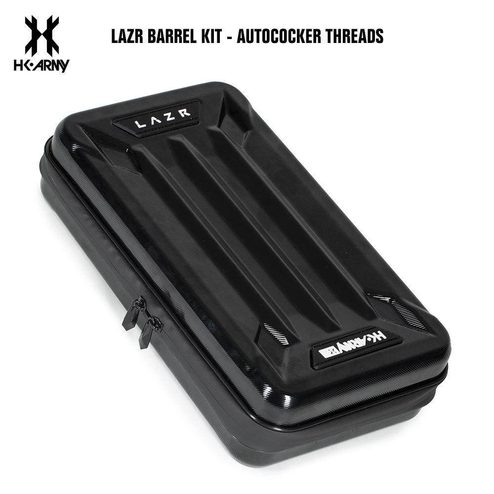HK Army LAZR Paintball Barrel Kit - Autococker Threads - Black Inserts - PaintballDeals.com
