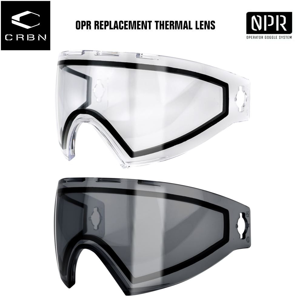 Carbon Operator OPR Paintball Goggles Mask Replacement Thermal Lens
