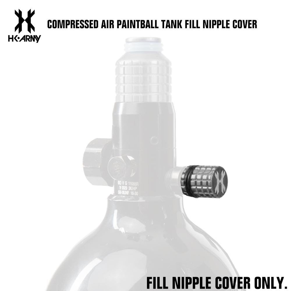 HK Army Compressed Air Paintball Tank Fill Nipple Cover