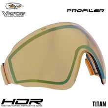 V-Force Profiler Paintball Mask Replacement Anti-Fog HDR Thermal Lens