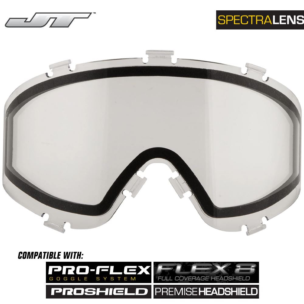 JT Spectra Paintball Mask Dual-Pane Thermal Replacement Lens
