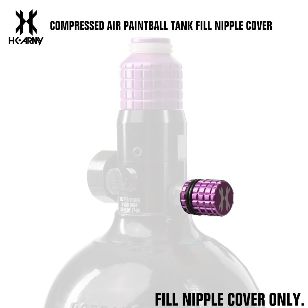 HK Army Compressed Air Paintball Tank Fill Nipple Cover