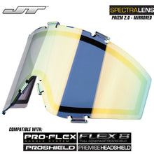JT Spectra Paintball Mask Dual-Pane Thermal Replacement Prizm 2.0 Mirrored Lens