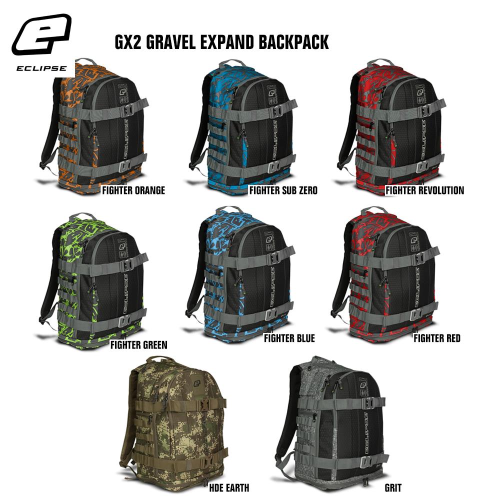 Planet Eclipse GX2 Gravel Paintball Expand Backpack Gearbag