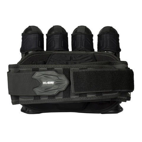 CLEARANCE HK Army Zero G 2.0 Paintball Harness 4+3 Pod Pack - Black / Black - USED