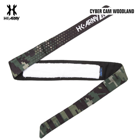 HK Army Paintball Headband - Cyber Cam Woodland