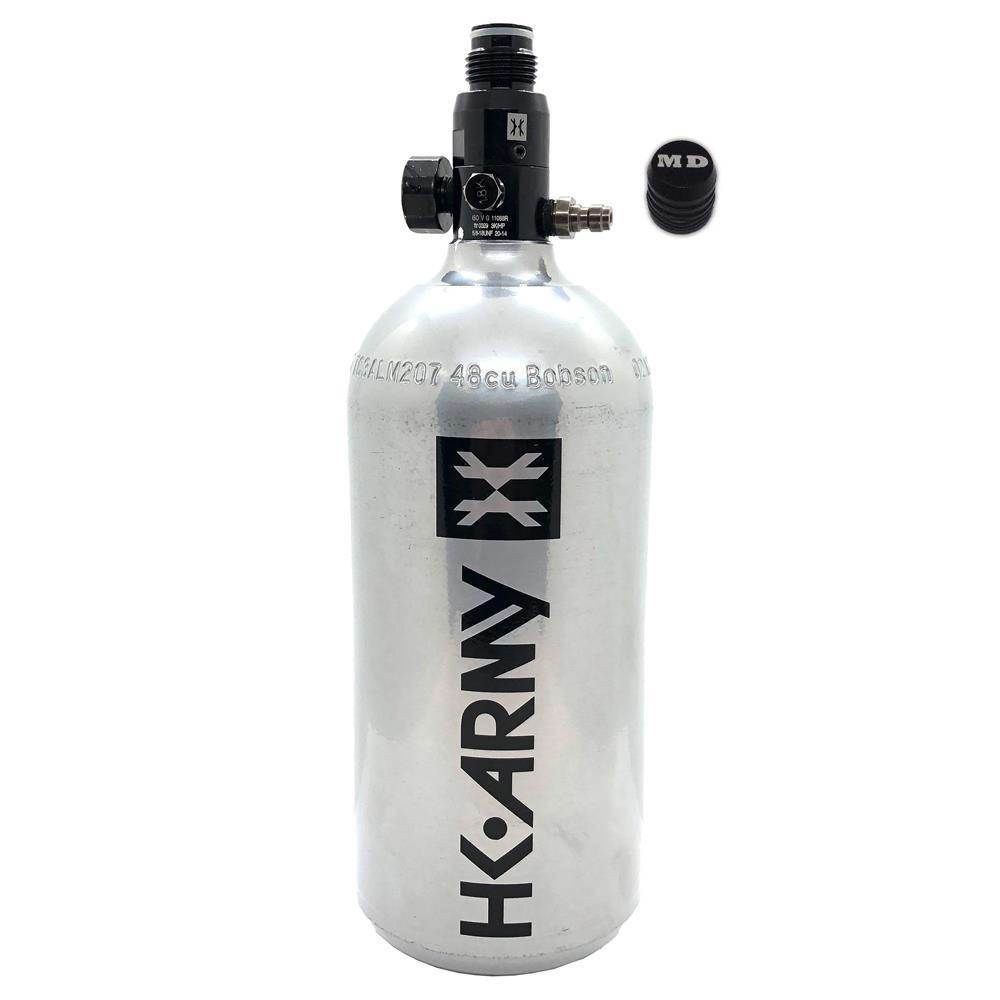 HK Army 48/3000 Aluminum Compressed Air HPA Paintball Tank - PaintballDeals.com