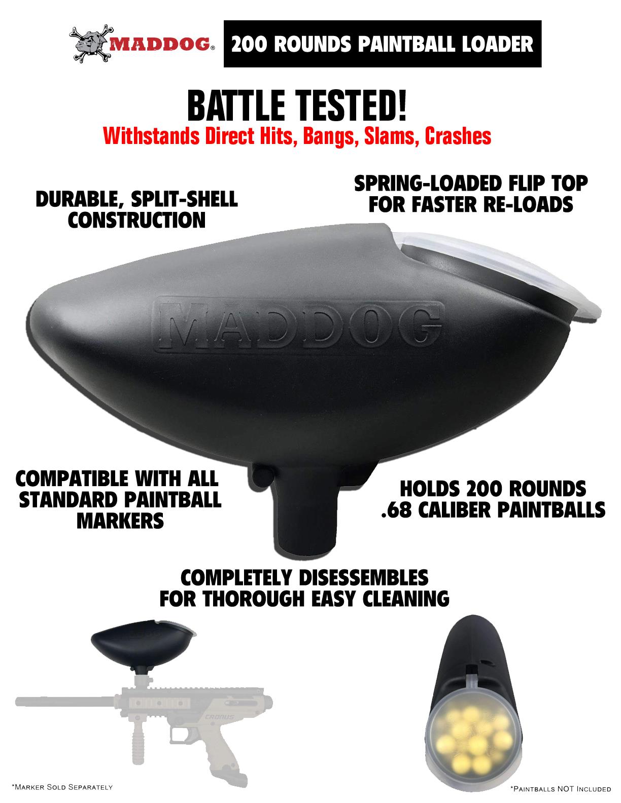 Tippmann Cronus Tactical Corporal HPA Paintball Gun Package