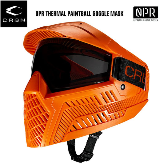 Carbon OPR Operator Thermal Paintball Goggles Mask - Orange