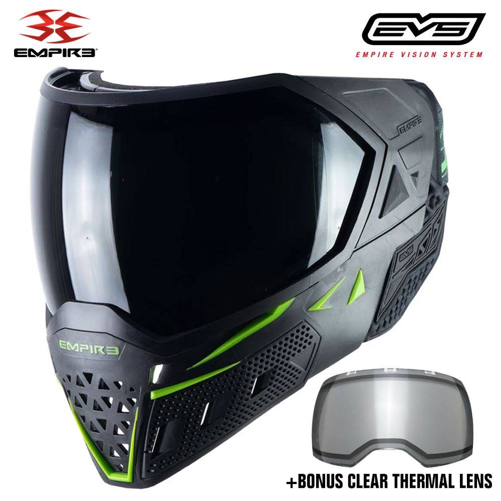 Empire EVS Thermal Paintball Mask Goggles + BONUS CLEAR THERMAL LENS 2021 Edition