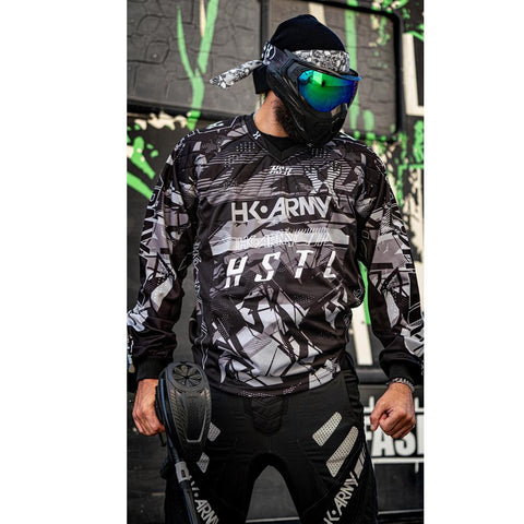 CLEARANCE - HK Army HSTL Line Paintball Jersey - Charcoal - XX-Large - OPEN BOX