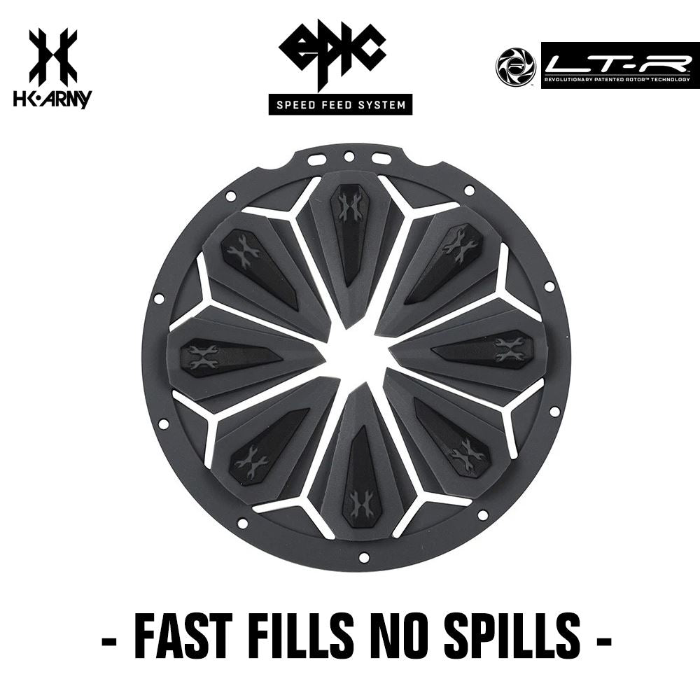 CLEARANCE HK Army Dye LT-R / Rotor Paintball Loader Basic Epic Speed Feed - Charcoal