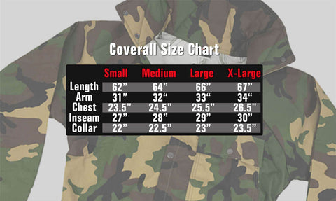 CLEARANCE - Maddog Tactical Paintball Rip Stop Coverall Jumpsuit - Woodland Camo - Small - OPEN BOX