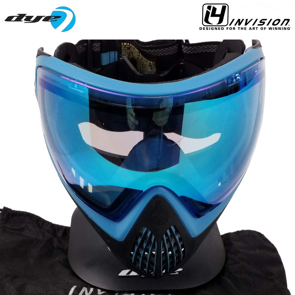 CLEARANCE - Dye I4 Thermal Paintball Goggles - Powder Blue - OPEN BOX/USED