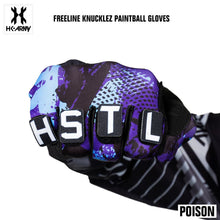 HK Army Freeline Knucklez Paintball Gloves - Poison