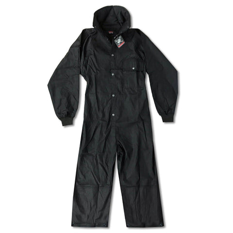 Maddog Tactical Paintball Rip Stop Coverall Jumpsuit - Black - Medium - OPEN BOX